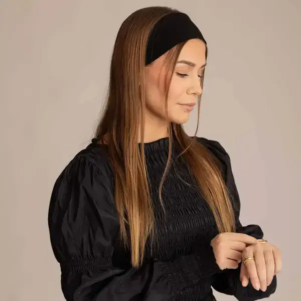 Haarband Schwarz